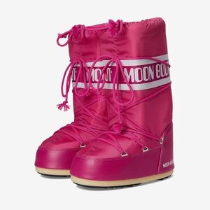 MOONBOOTS Kids Pink Tall